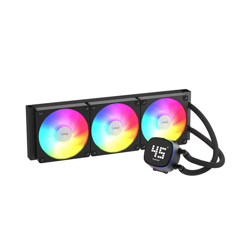 雅浚 UA360 II Pro all-in-one water-cooled CPU radiator ARGB Shenguang synchronous fan digital display cold head