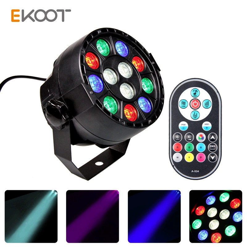 Новые 12 светодиодных ламп с сенсорным управлением, полноцветный окрашивающий свет DISCO прожектор фон прожектор KTV бар свет