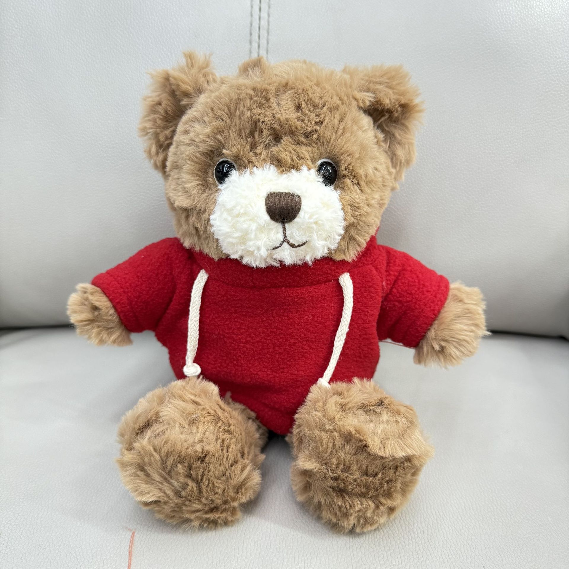 Máquina de muñecas agarrar 8 pulgadas ropa Teddy Bear juguetes de peluche impresión de muñecas LOGO regalos de eventos corporativos