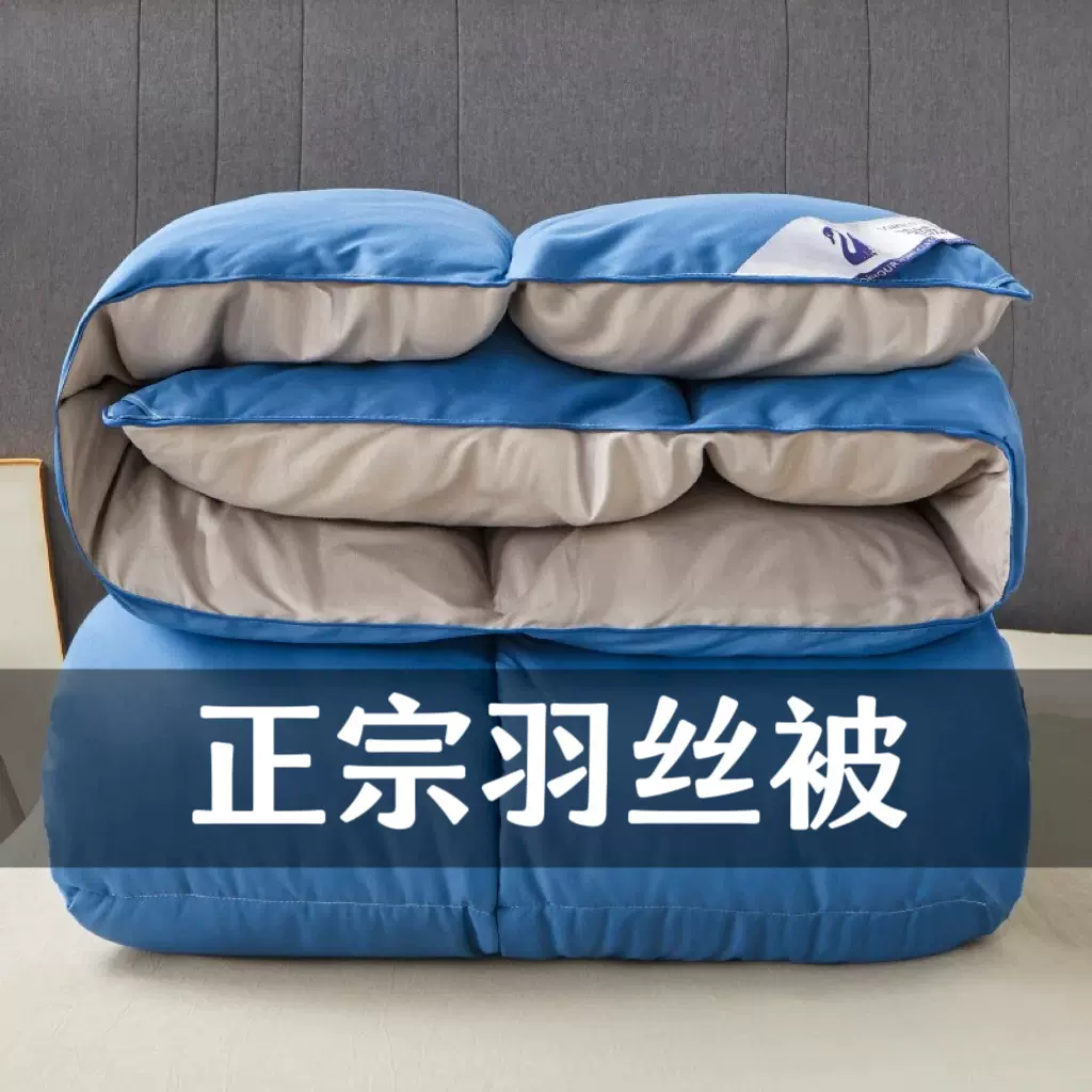 羽丝绒被芯仿羽绒春秋被保暖加厚冬被活动礼品被子厚被芯批发代发