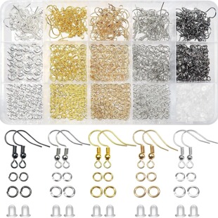 1350pcs 4mm 6mm�B��Ȧ��Ȧ����h�����Ʒ���DIY�ֶ����������