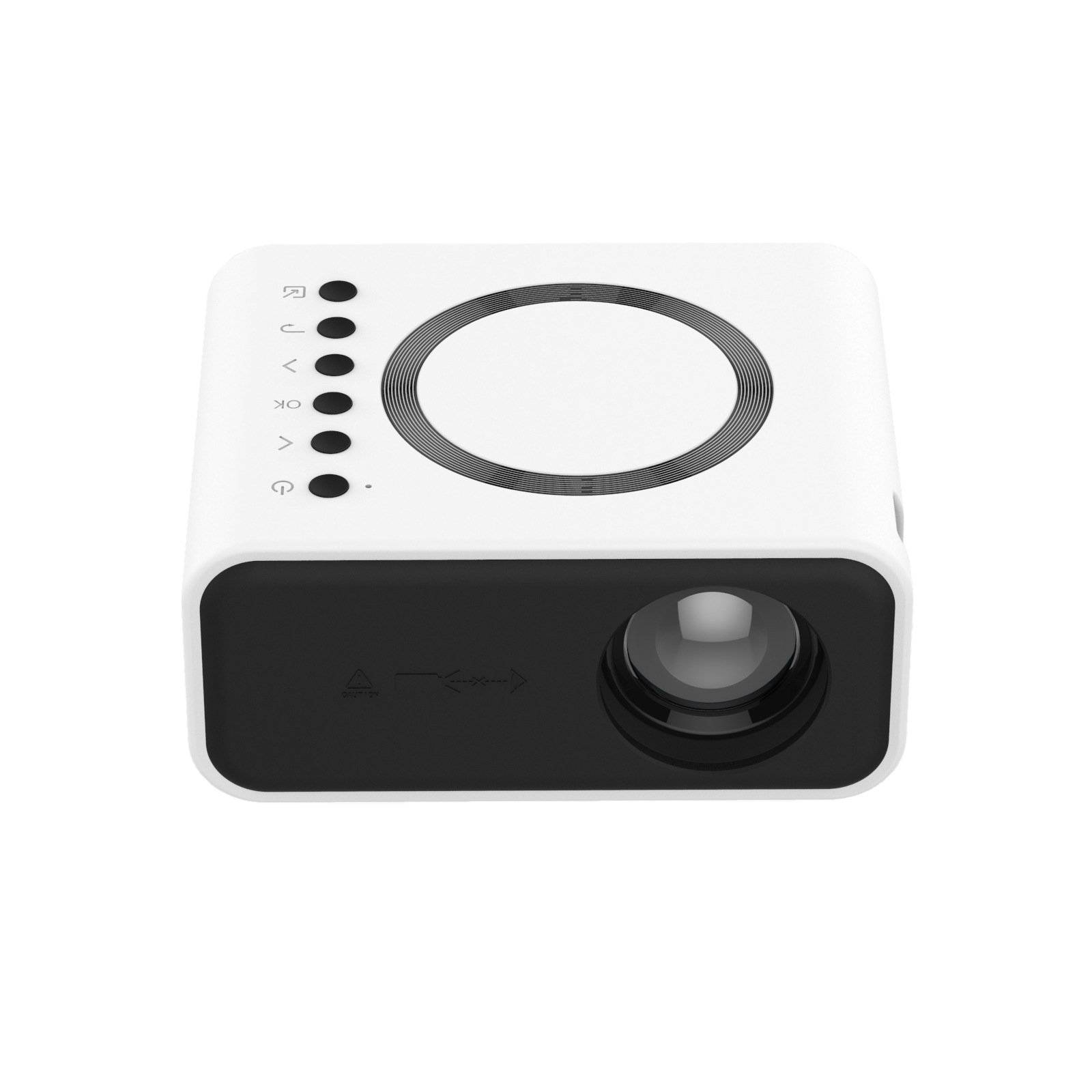 Comercio exterior transfronterizo YT300 hogar portátil mini proyector en miniatura pequeño hogar teléfono móvil inalámbrico proyector