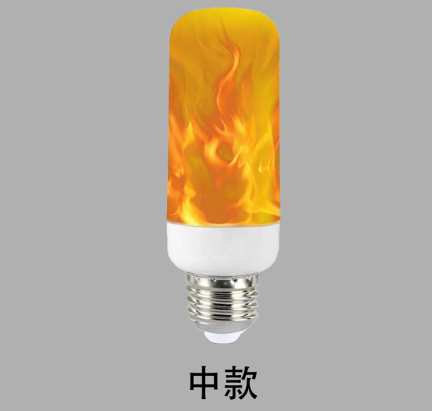 LED simulación llama lámpara gravedad inducción E27/E14 llama efecto Navidad Lámpara decorativa atmósfera lámpara noche Luz