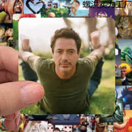 张意味不明的图片帖纸创意抽象壁纸装饰搞怪手账电脑防水贴画