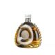 Mini round 50ml glass wine bottle creative transparent portable glass small wine bottle chopsticks white wine bottle empty bottle