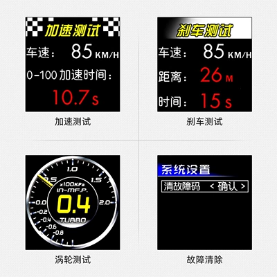 OBD High-Definition LCD Instrument | Car display