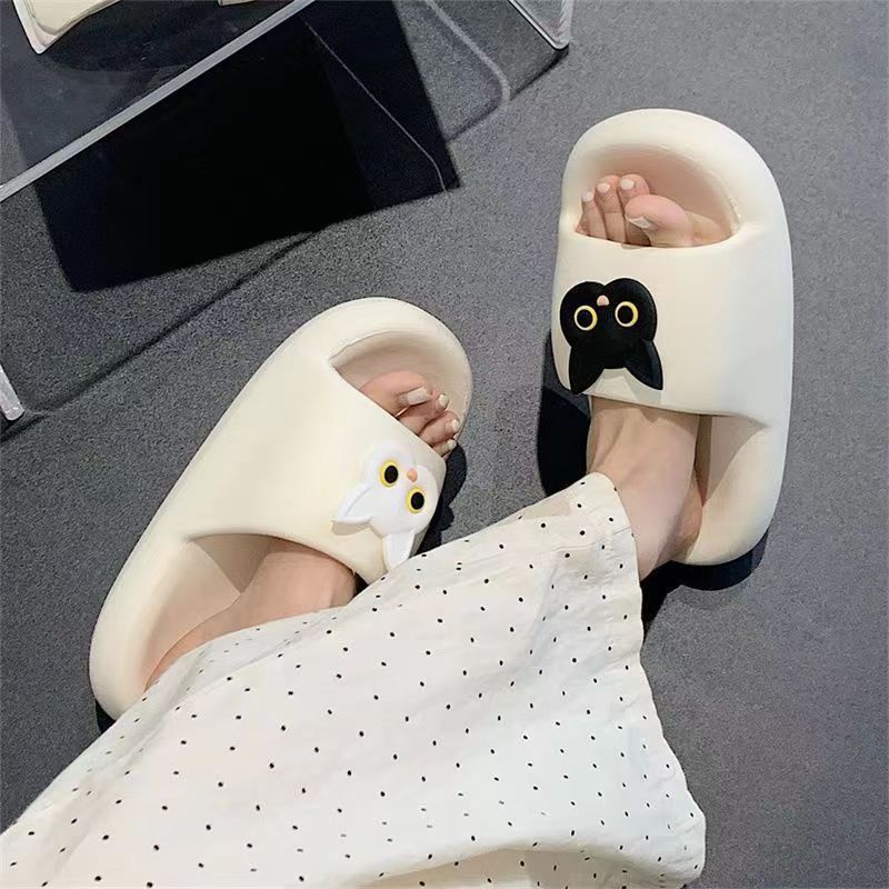 EVA 흑백 고양이 흰색