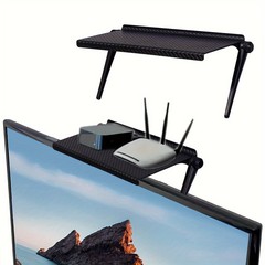 テレビセットトップボックス収納ラックパンチフリールーターリモコンボックス収納ラックモニターブラケットコンピュータ