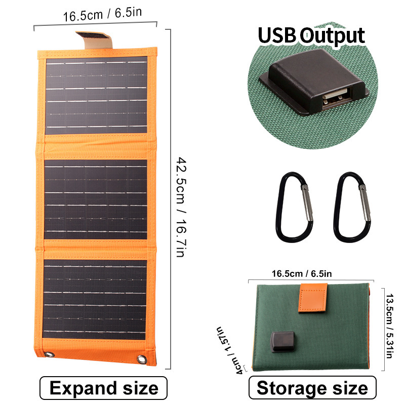 20Wソーラー折り畳みバッグUSB充電器キャンプ携帯電話4-5割引携帯アマゾンクロスボーダー専用30W|undefined
