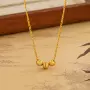 小众气质中式项链锁骨链