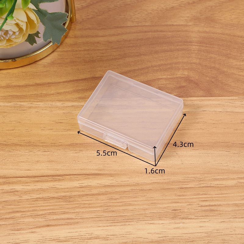 名刺の長方形のプラスチックの平たい箱の砂糖の紙のもち米の紙の包装箱の部品の箱の電子の部品の箱のカードの箱の空の箱