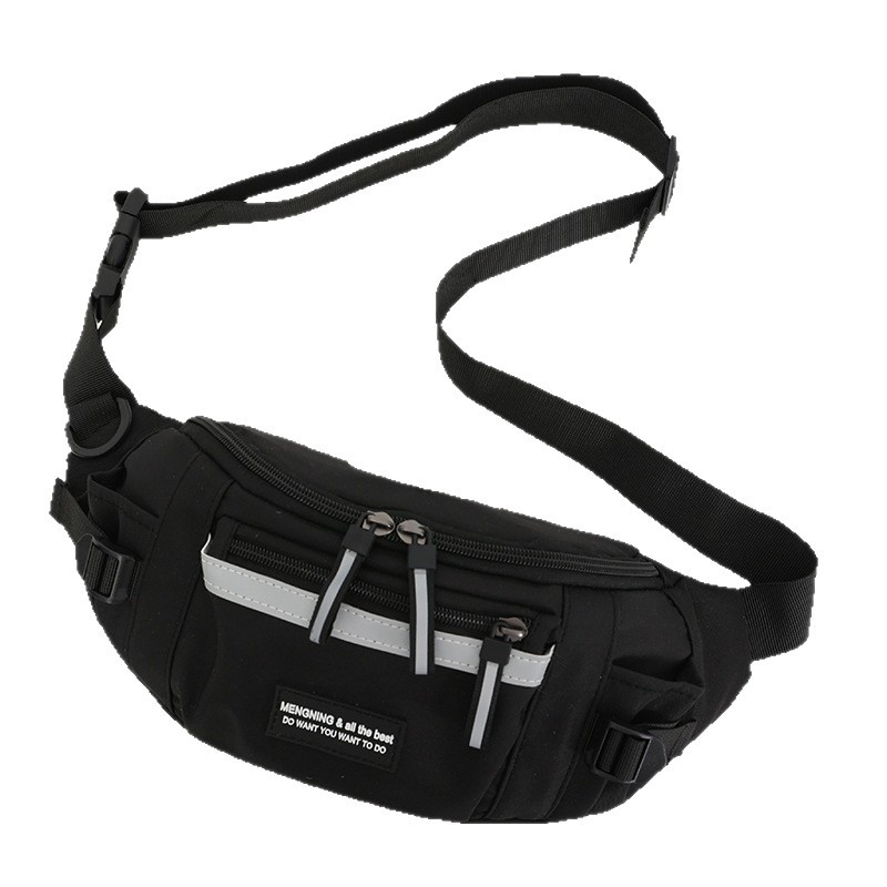 001 Ins Brand Hong Kong Chest Men's Workwear Trendy Street Casual Crossbody Japanese Style Cycling Sports Waist Bag Women_voghion.com