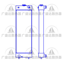 С���ڻ�ˮ��ɢ����PC210-8 PC210-8K 20Y-03-41652