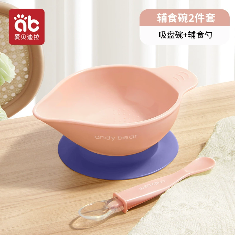 Children's dinner plate for new born for food, silicone set, tableware