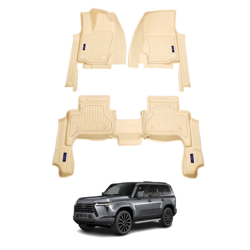 Para Lexus GX550h beige alfombrilla de coche especial Lexus Floor mat almohadilla de inyección