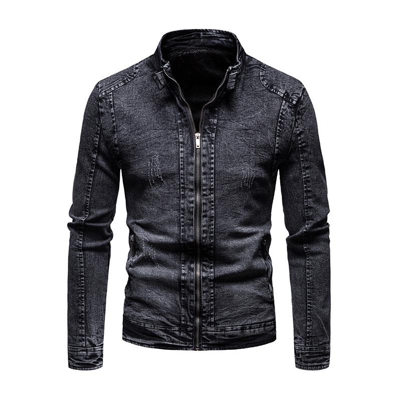 Men's coat autumn and winter clothes 2021 new spring and autumn casual Korean fashion men's fashion Denim jacket