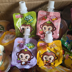 Huamei Family's Absorbing Fruit Doubler Fruity Jelly with 4 Flavors Available, 1 Box of 10 Pounds