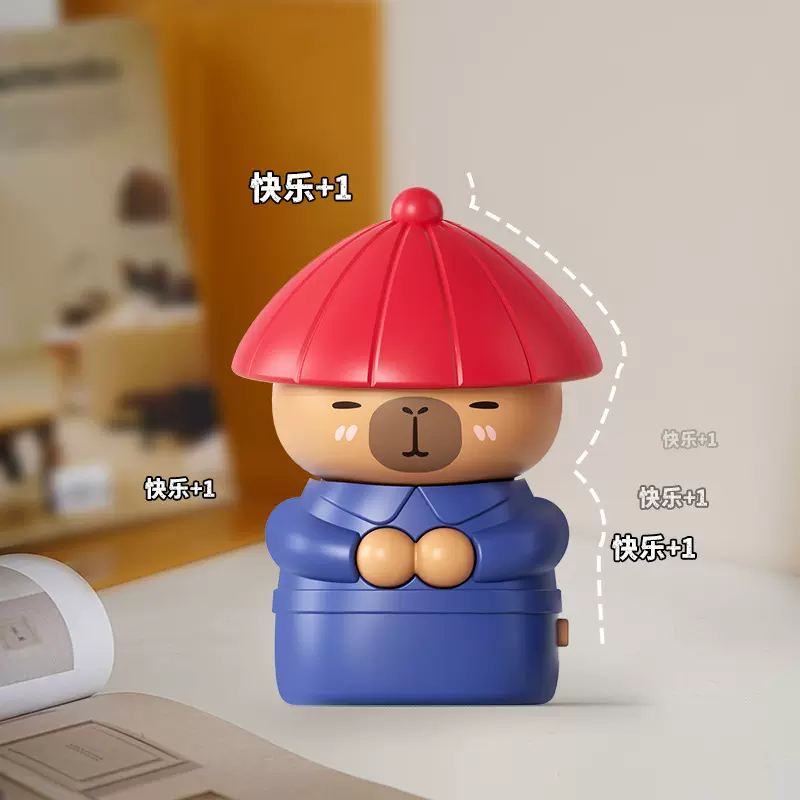 趣味搞怪减压公仔潮玩内侍奴才请安声控创意语音桌面摆件解压玩具