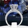 Wedding ring, accessory, silver 925 sample, one carat