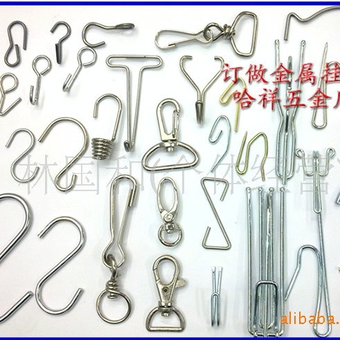 厂家供应 家居工艺金属风转挂钩 WWSB010