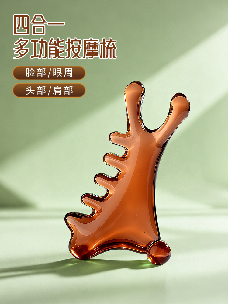 Masaje del cuero cabelludo pein meridianos tratamiento de la cabeza de cinco garras facial extracción de músculos alrededor de los ojos puntos de acupoints artefacto de la nariz endurecer nariz hermosa herramienta de salud puente nasal