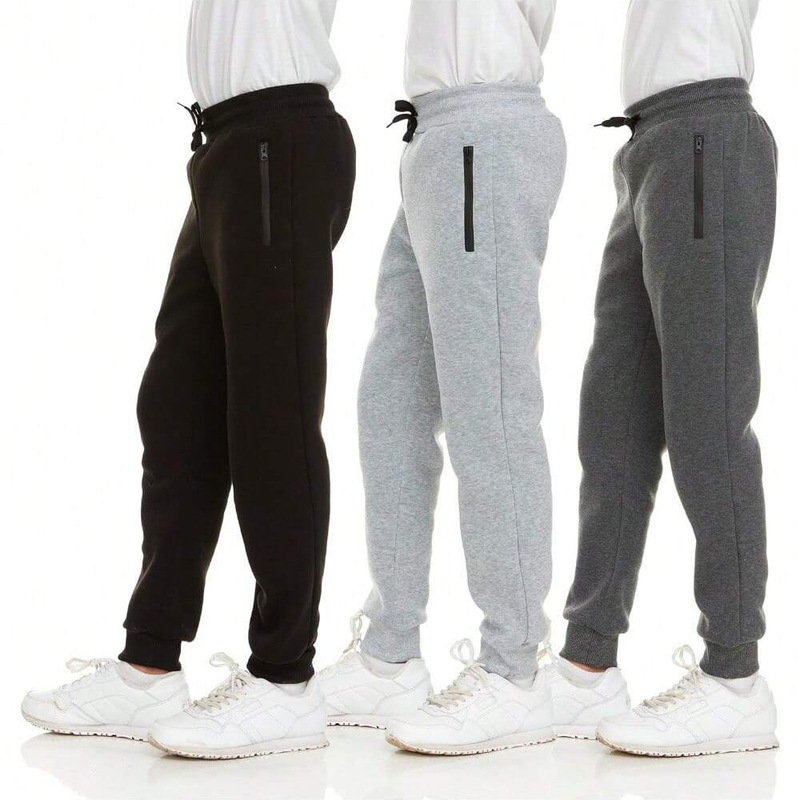 Wish Amazon Cross-Border Export High-End Casual Pants Men's Slim Running Training Fitness Sports Long Pants