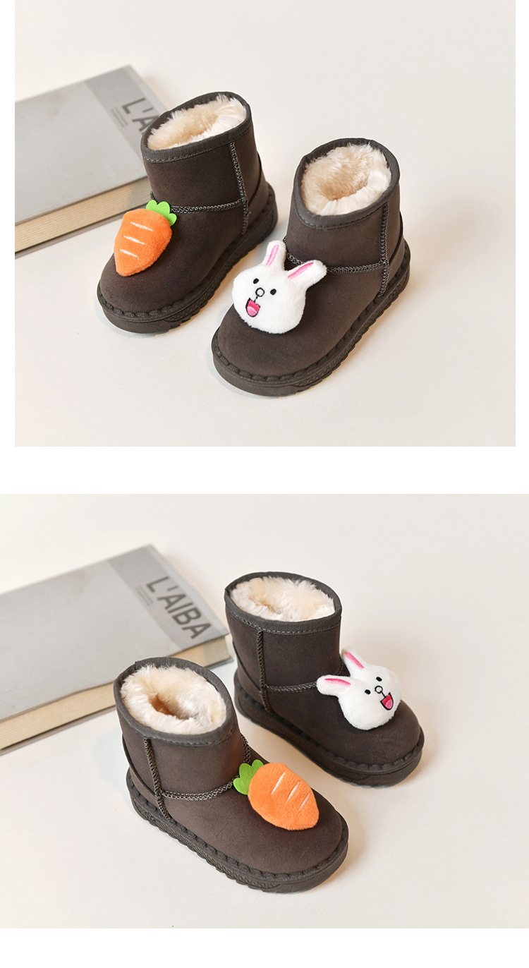 Botas de neve infantis para meninos e meninas botas de inverno_voghion.com