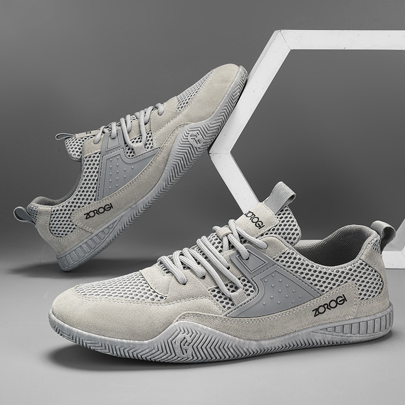 網面夏季男鞋批發透氣網鞋跨境輕便防滑休閒鞋男士運動潮鞋工作鞋