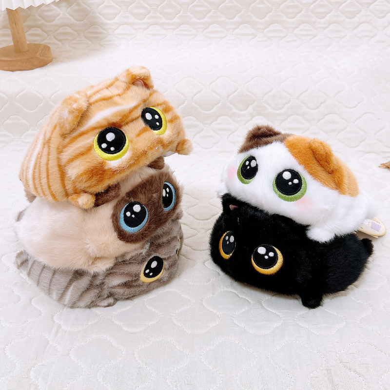 Labaite Chubby Cat Squishy Toy for Emotional Companionship, Stress Relief, and Healing, Super Soft down Cotton Round-Eyed Cat Stacking Toy Labaite Chubby Cat Squishy Toy for Emotional Companionship, Stress Relief, and Healing, Super Soft down Cotton Round-Eyed Cat Stacking Toy