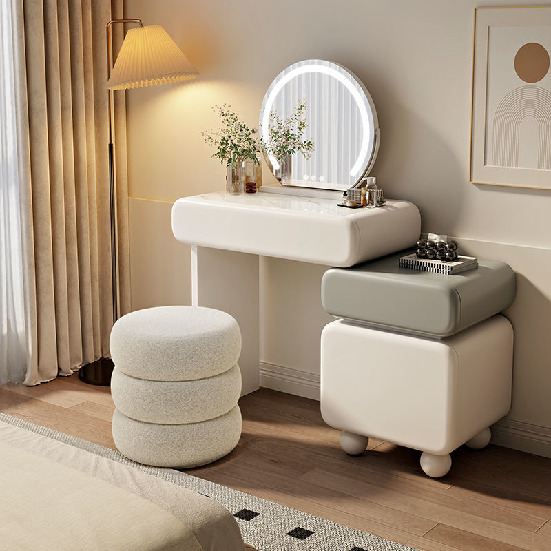 인터넷 연예인 핫모델 [수입 슬레이트 데스크탑] 그레이 앤 화이트 캐비닛