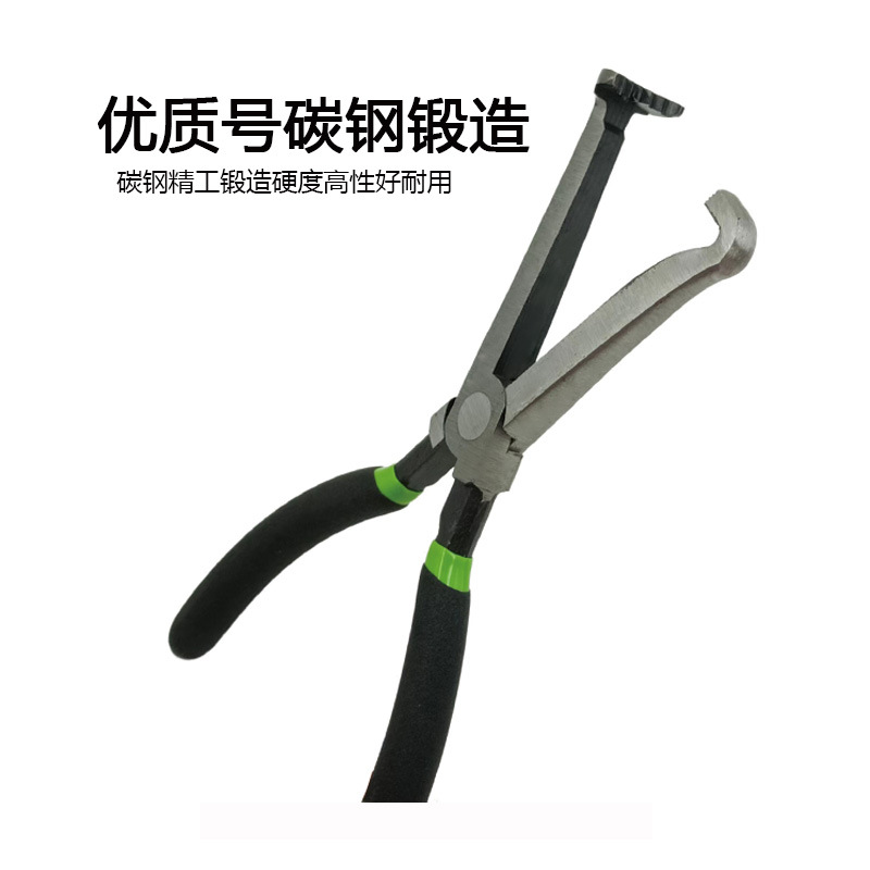 녹색 및 검정색 직선 볼트 절단기