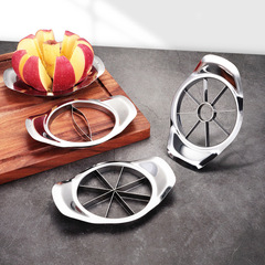 廠家直供創意不鏽鋼手動蘋果芒果切輕鬆去核器水果等份分割分切器
