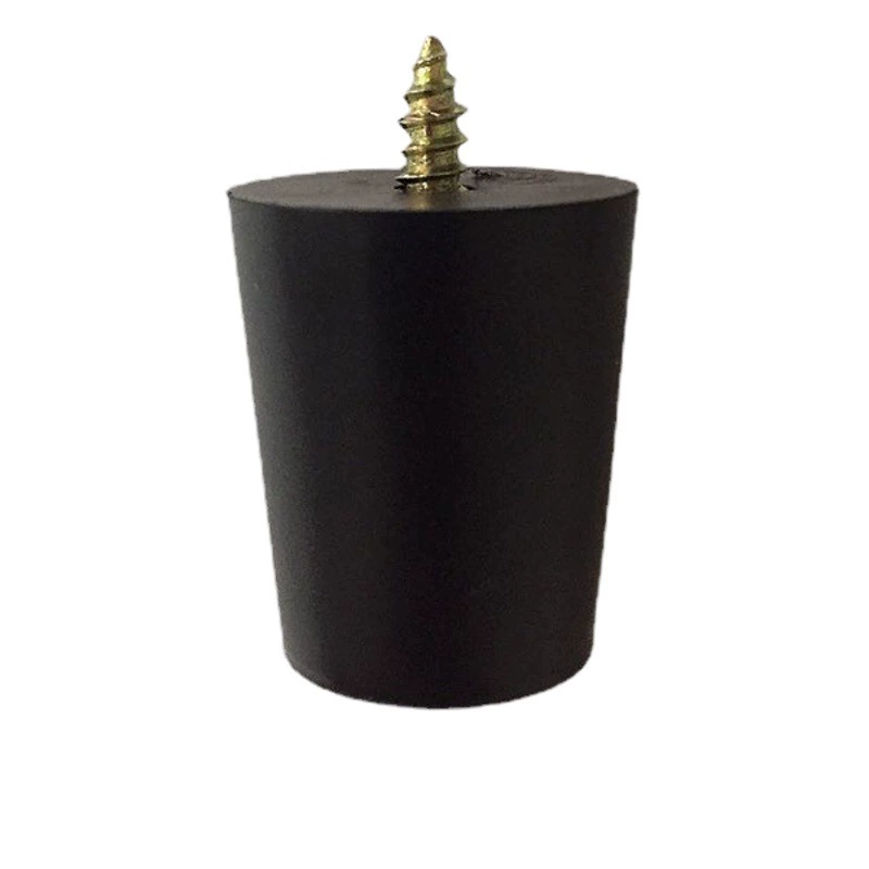 25 Саморезы из ПВХ ножки печи Настольный встроенный коврик для ног газовая плита ножка резиновая фурнитура прямые поставки с завода