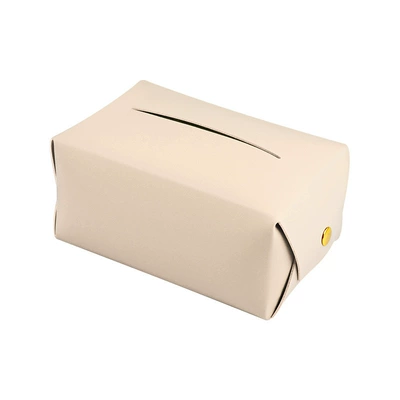 Box Premium Sense Car Leather: Car tissue box/set - 1711585cm-beige