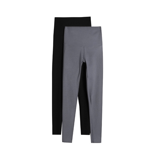 Spring and summer shark pants thin abdomen figure-flattering peach hip yoga leggings high waist hip lifting sports Barbie pants