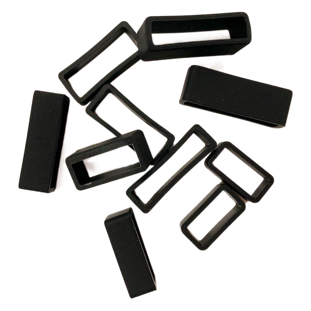 Banda de reloj de silicona anillo móvil anillo de reloj de goma anillo móvil anillo de reloj de silicona negro banda de reloj anillo accesorios de reloj