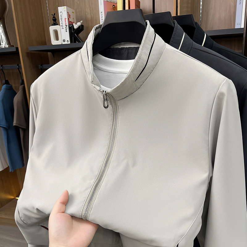 2026 New Simple Design Trendy Men's Jacket, Fashionable and Comfortable Top for Middle-Aged Men, Windproof Autumn Coat for Men 2026 New Simple Design Trendy Men's Jacket, Fashionable and Comfortable Top for Middle-Aged Men, Windproof Autumn Coat for Men