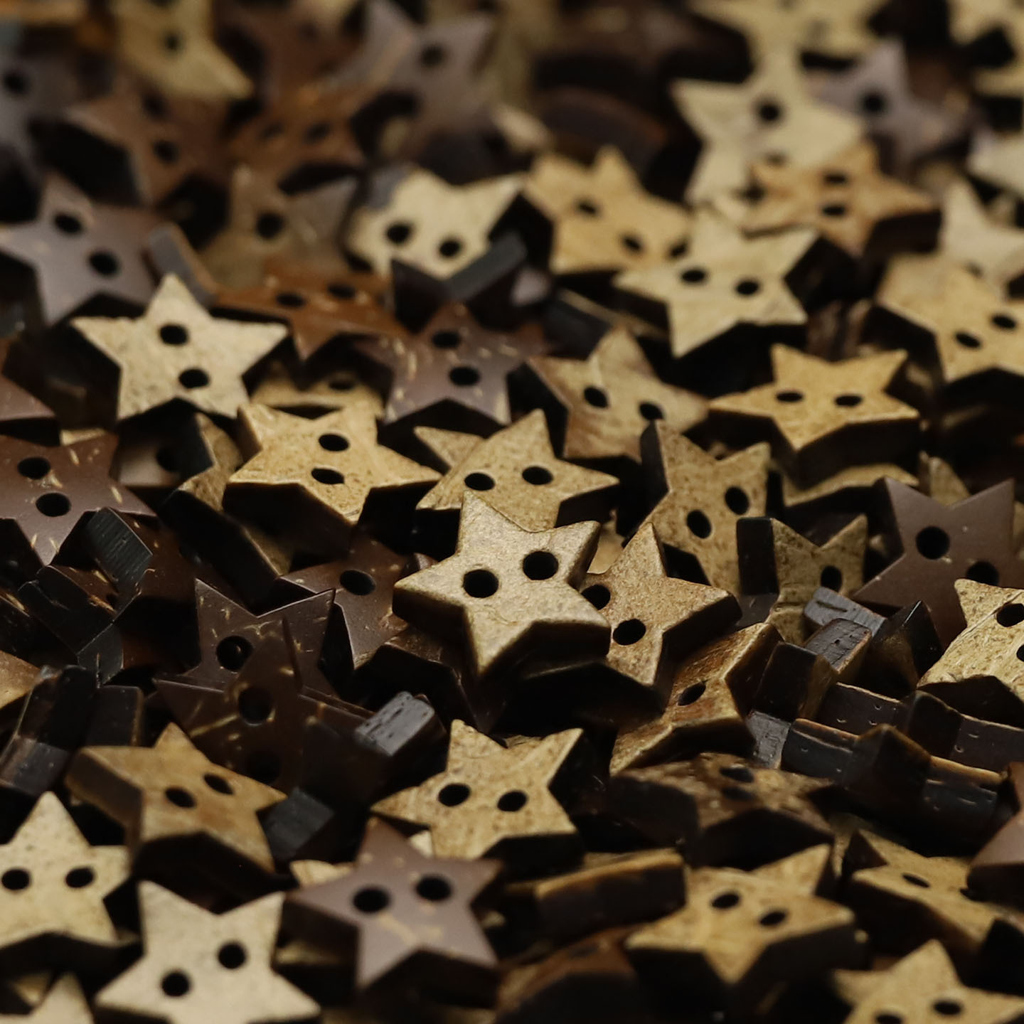 JULI Orange Botón de coco retro Camisa casual Suéter Cárdigan Botón decorativo Libro de cuentas de bricolaje Accesorios de joyería