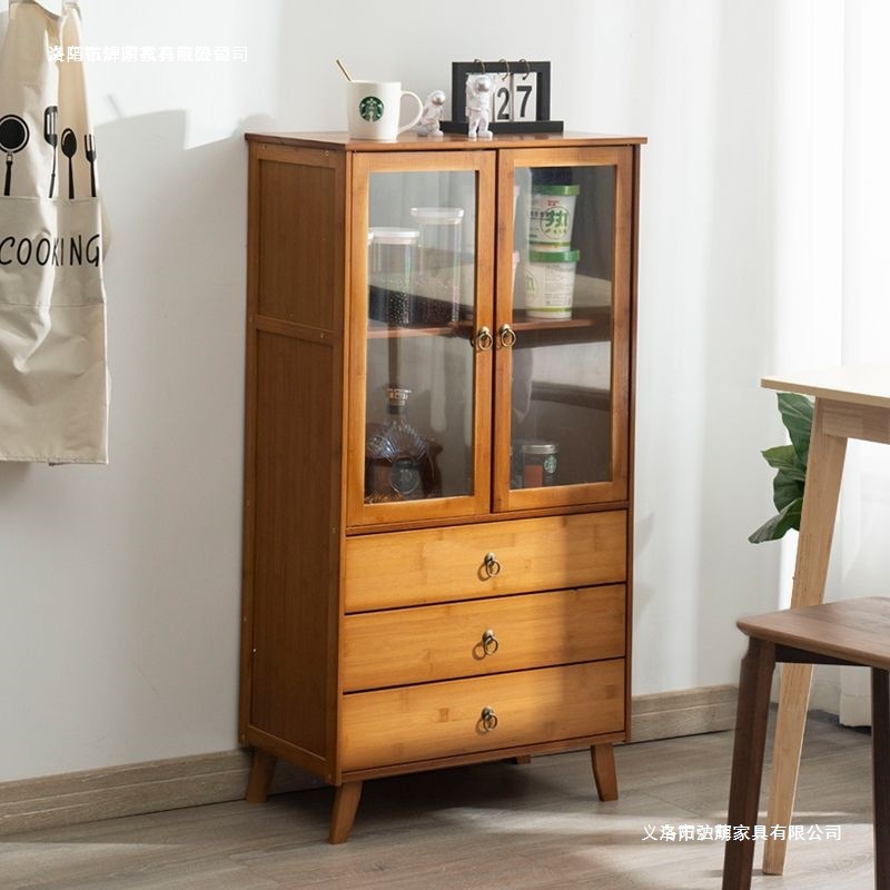 Home Dining Side Cabinet Simple Modern Kitchen Cabinet Living Room Wall Storage Cabinet Storage Cabinet Tea Cabinet Wall Cabinet