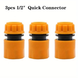 Factory direct car water gun accessories 4 points plastic water quick connect 4 water pipe joint pp material