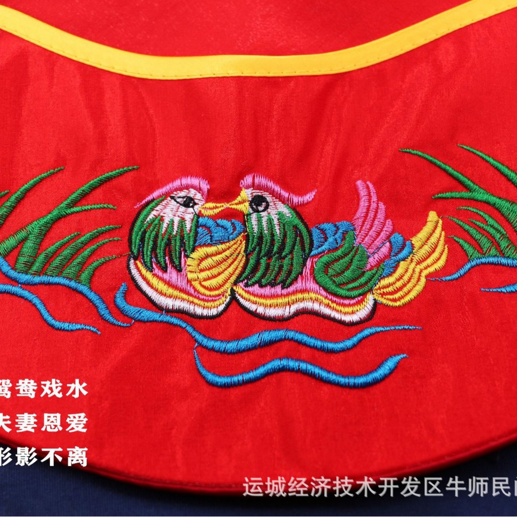 Boda mandarín pato adulto bellyband bordado semi-hecho a mano boda con bolsillos boda tradicional festivo adulto bellyband