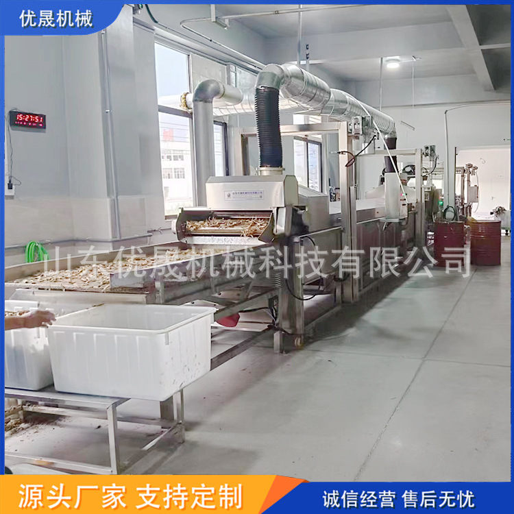 定制鱼罐头加工成套设备 黄花鱼油炸流水线 豆豉鲮鱼罐头加工设备