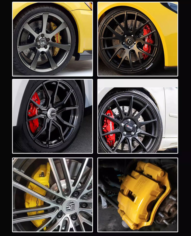 High temperature resistant caliper painting 800 degree high temperature resistant self-painting automobile and motorcycle exhaust pipe color change anti-rust paint