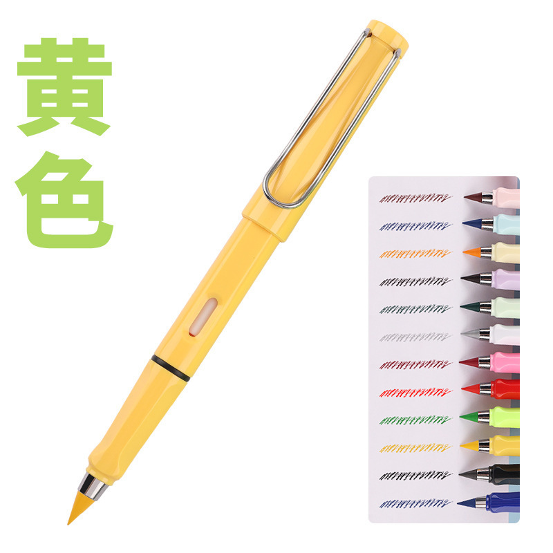 [1688 cuidadosamente seleccionado] Lápices eternos que no se pueden escribir Lápices eternos No es necesario cortar lápices HB, escritura personalizada