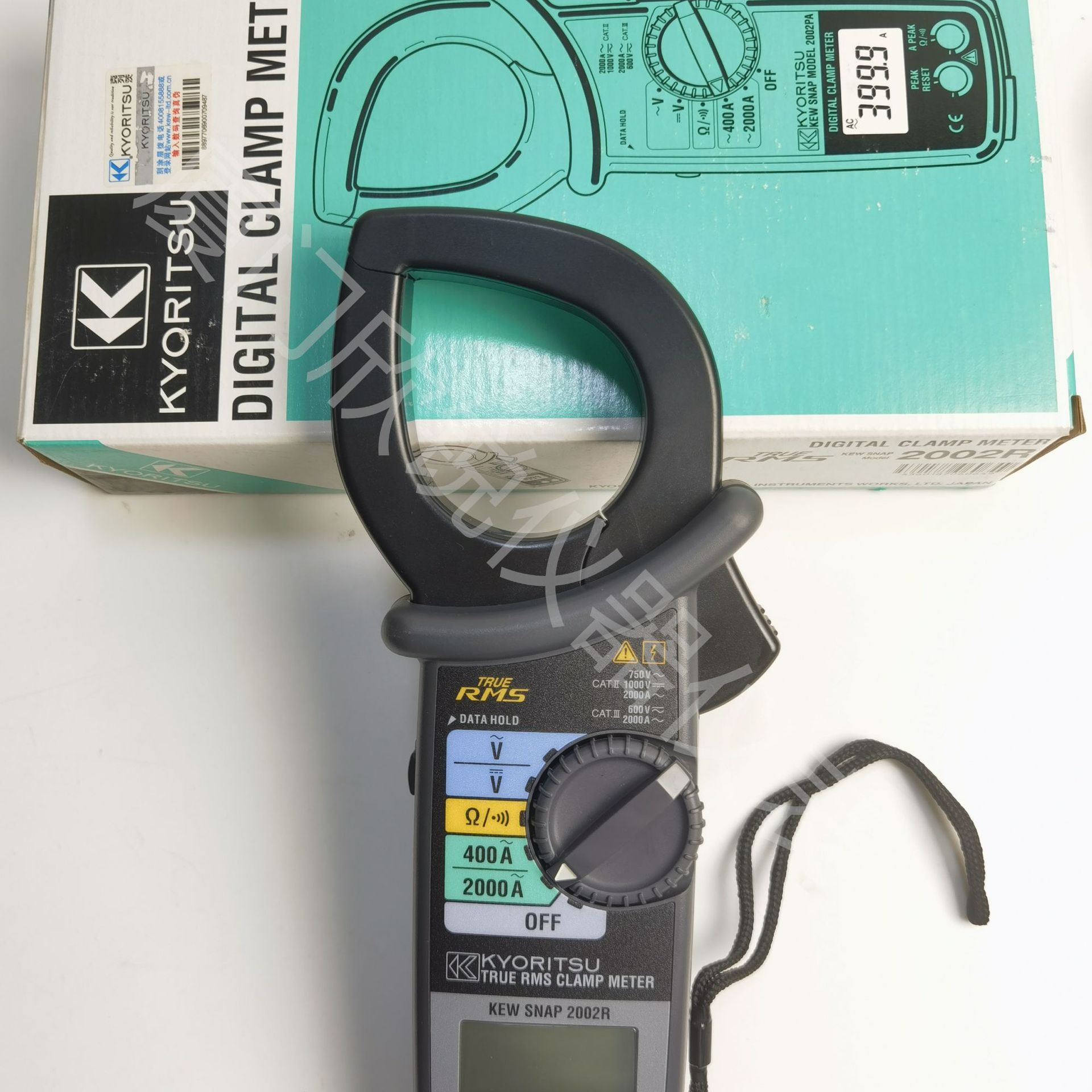 2002R数字式钳形表日本克列茨KYORITSU钳型表KEW2002R