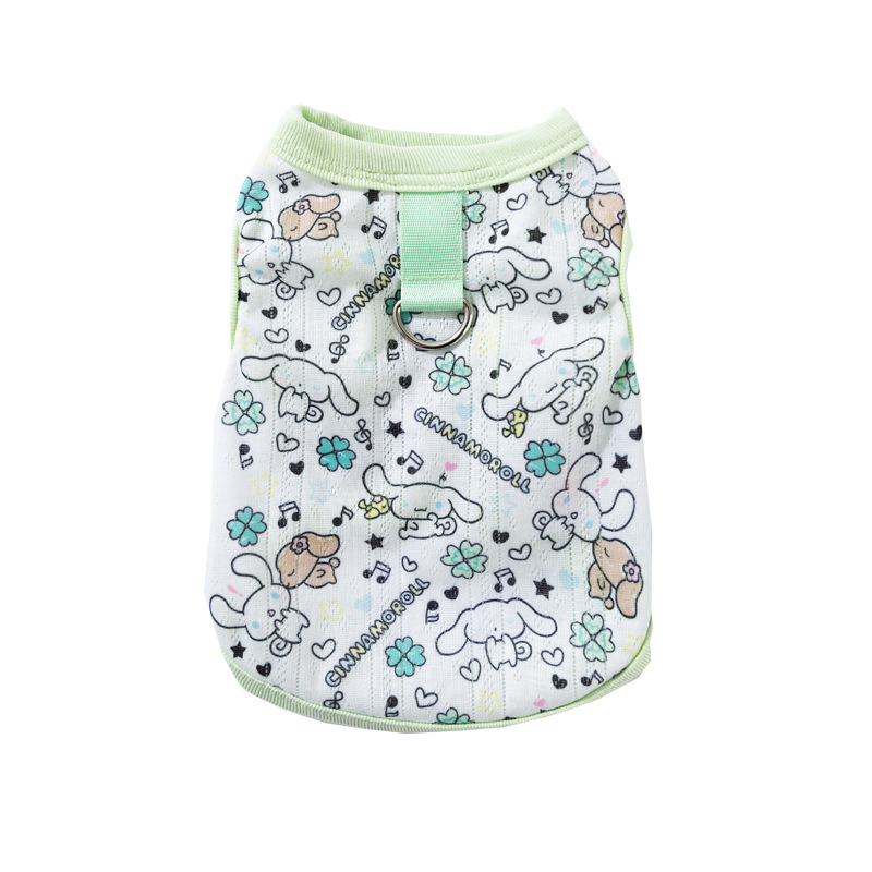 Hellokitty marca compartida para gatos adultos gatitos transpirables primavera y verano chaleco para perros de malla fina ropa para gatos