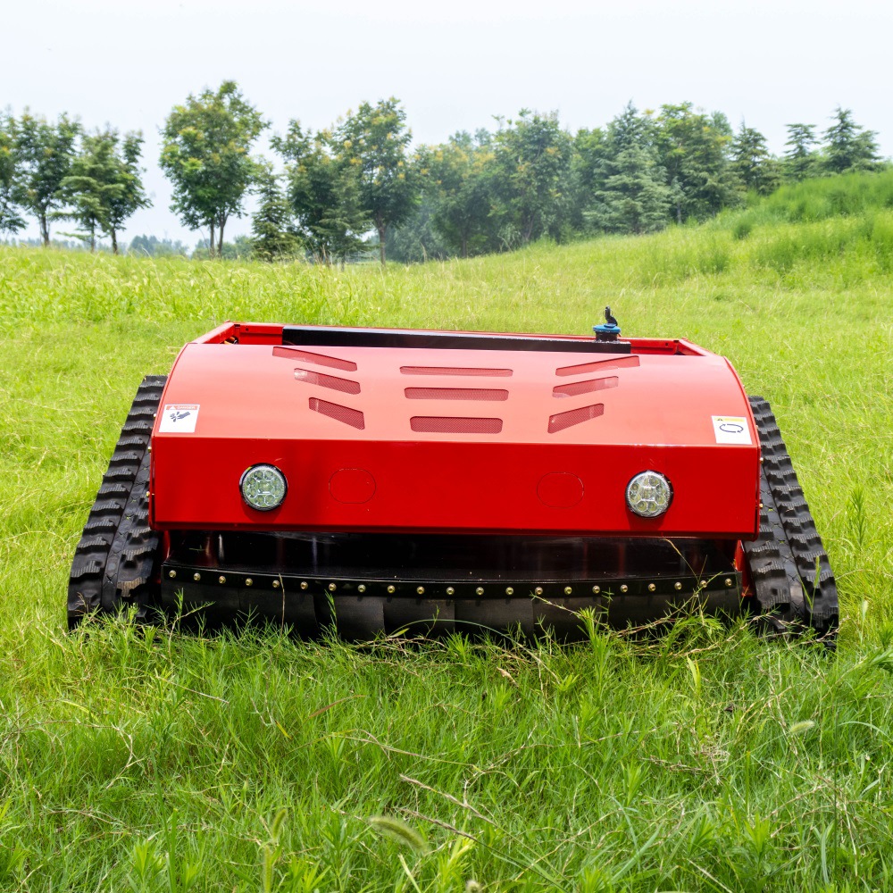 现货厂家直供小型智能割草机 1000割副全地形可爬坡园林绿化草坪