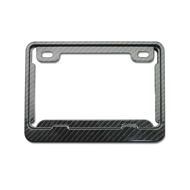 Motuoche – License plate holder/license plate holder Plate Frame - hollow-carbon-pattern