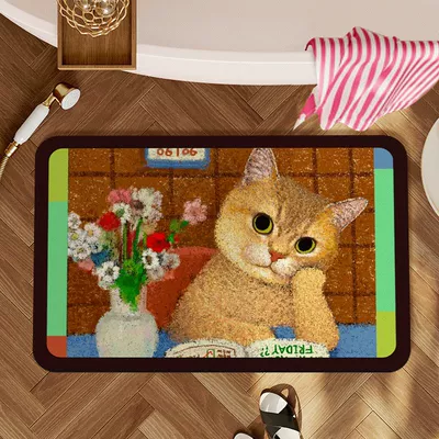 Mat Bathroom Door Wear-Resistant Carpet, Avtomobil döşəmə paspasları