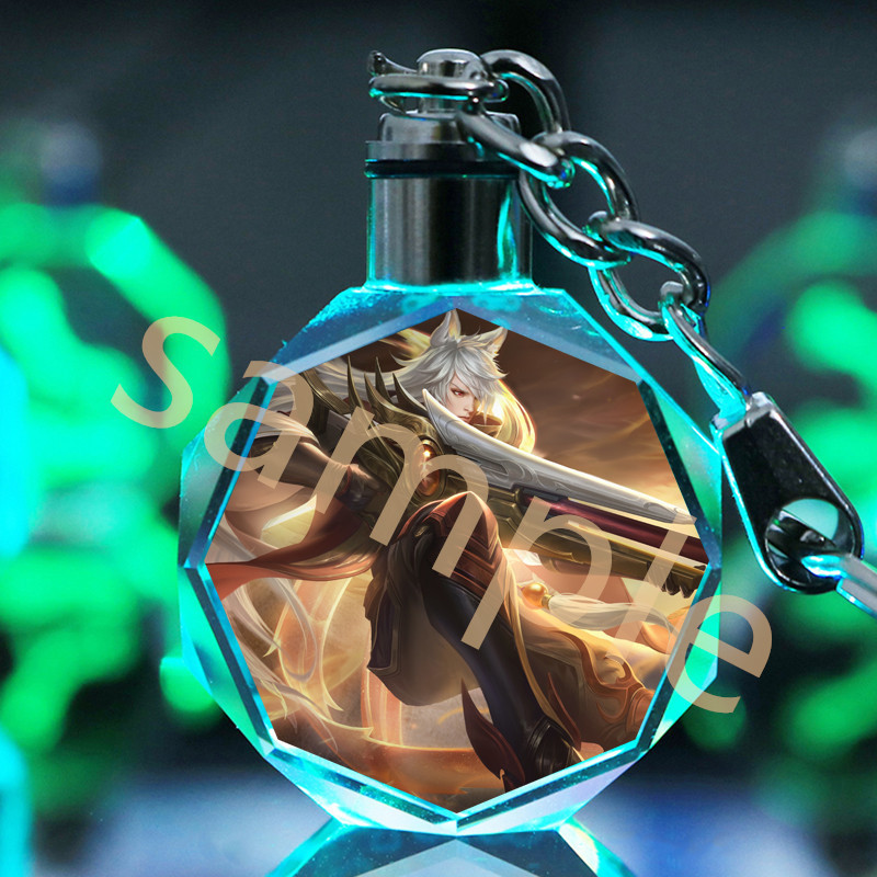 King Peripheral Skin Keychain Schoolbag Key Car Peripheral Pendant Decoration Classmate Birthday Gift